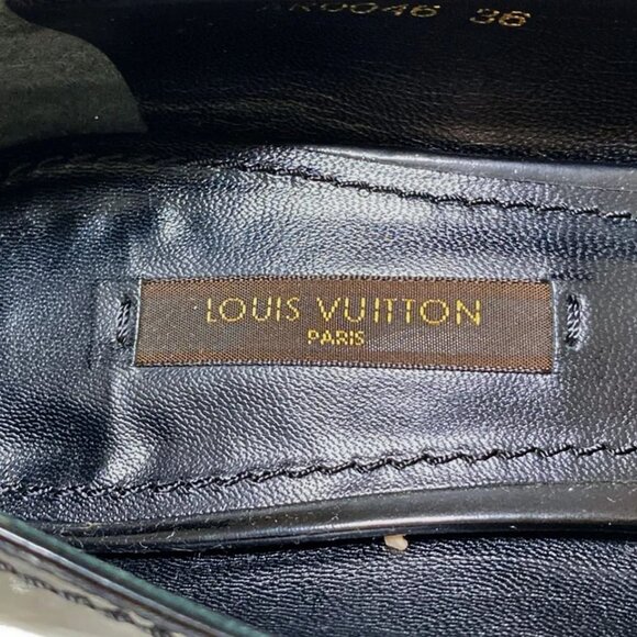 LOUIS VUITTON - Black Women's Pumps Patent Leather 155-081525 - Picture 9 of 9